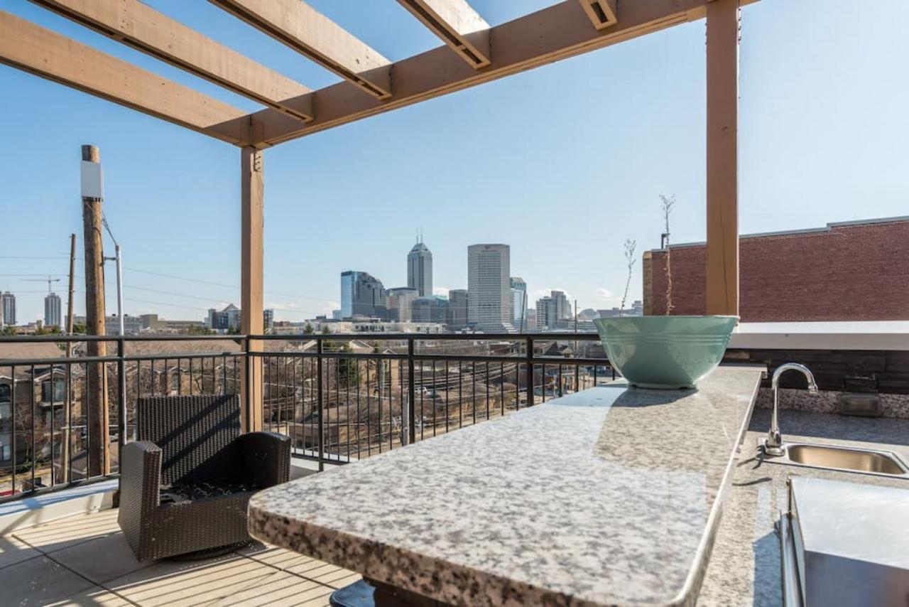 Ferienwohnung Private Bed Downtown Indy - Shared Indianapolis Exterior foto